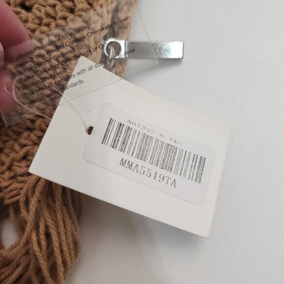 Boho Women Mini Fringed Round Cotton Crochet Cross-body Shoulder Bag - Picture 10 of 12